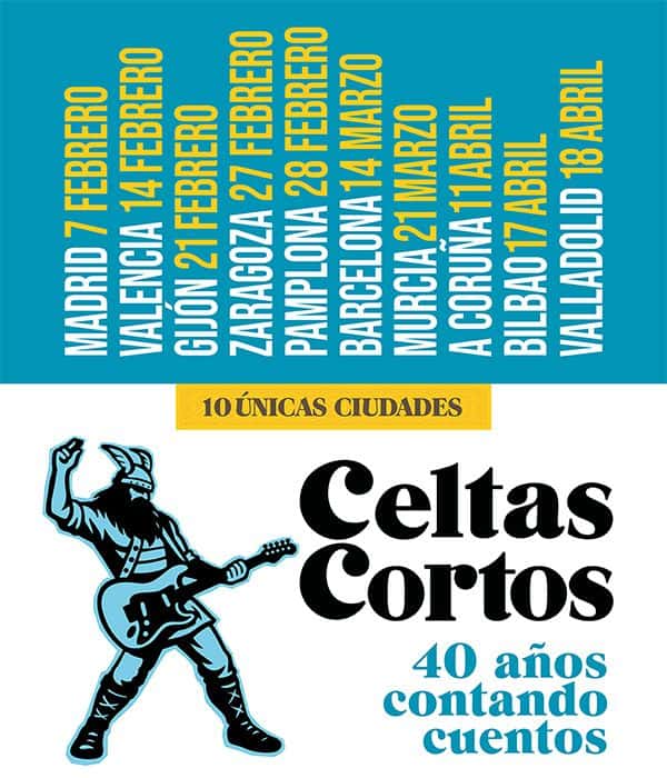 Celtas Cortos en Gijón con Víctor Manuel y Rodrigo Cuevas