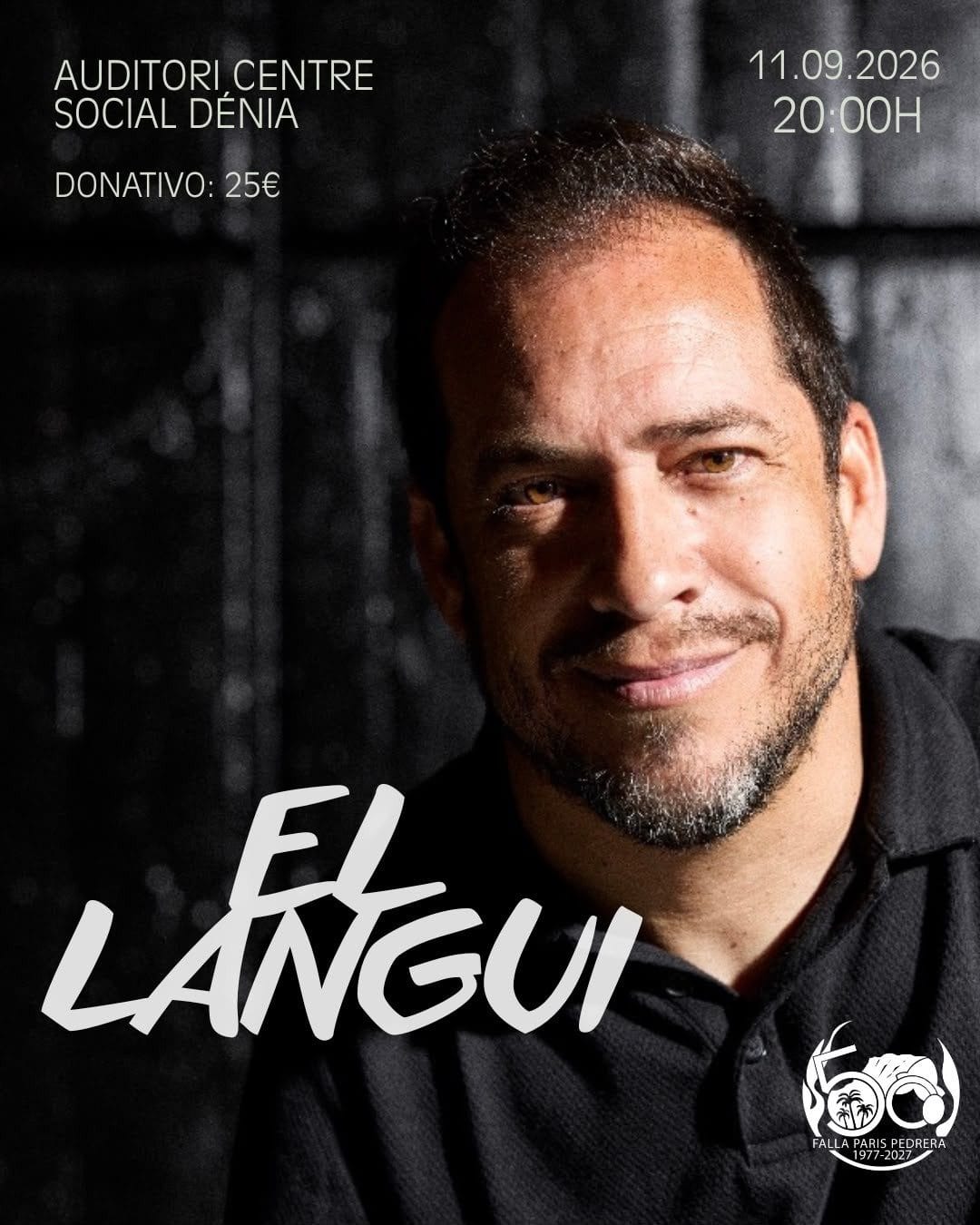 El Langui llega a Dénia con humor y superación