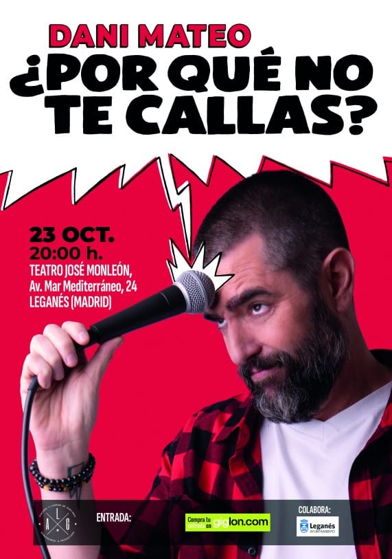 Dani Mateo en Leganés: fecha, entradas y detalles