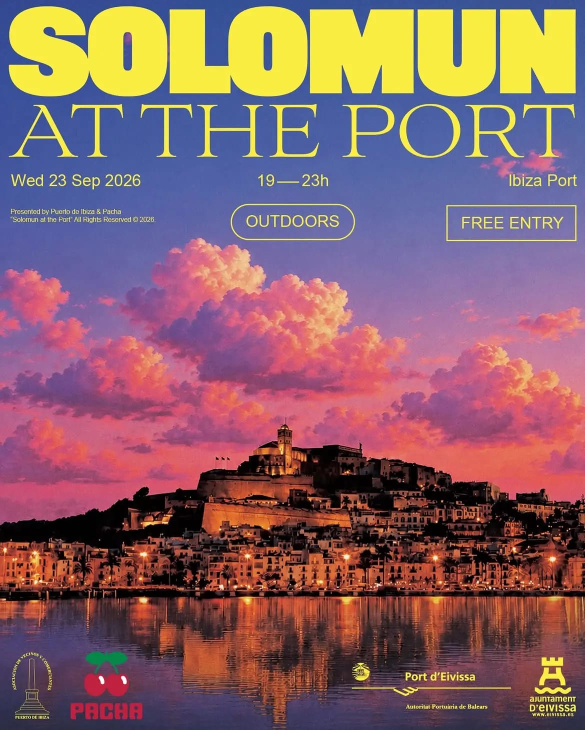 Solomun volvió a sonar gratis en el Puerto de Ibiza