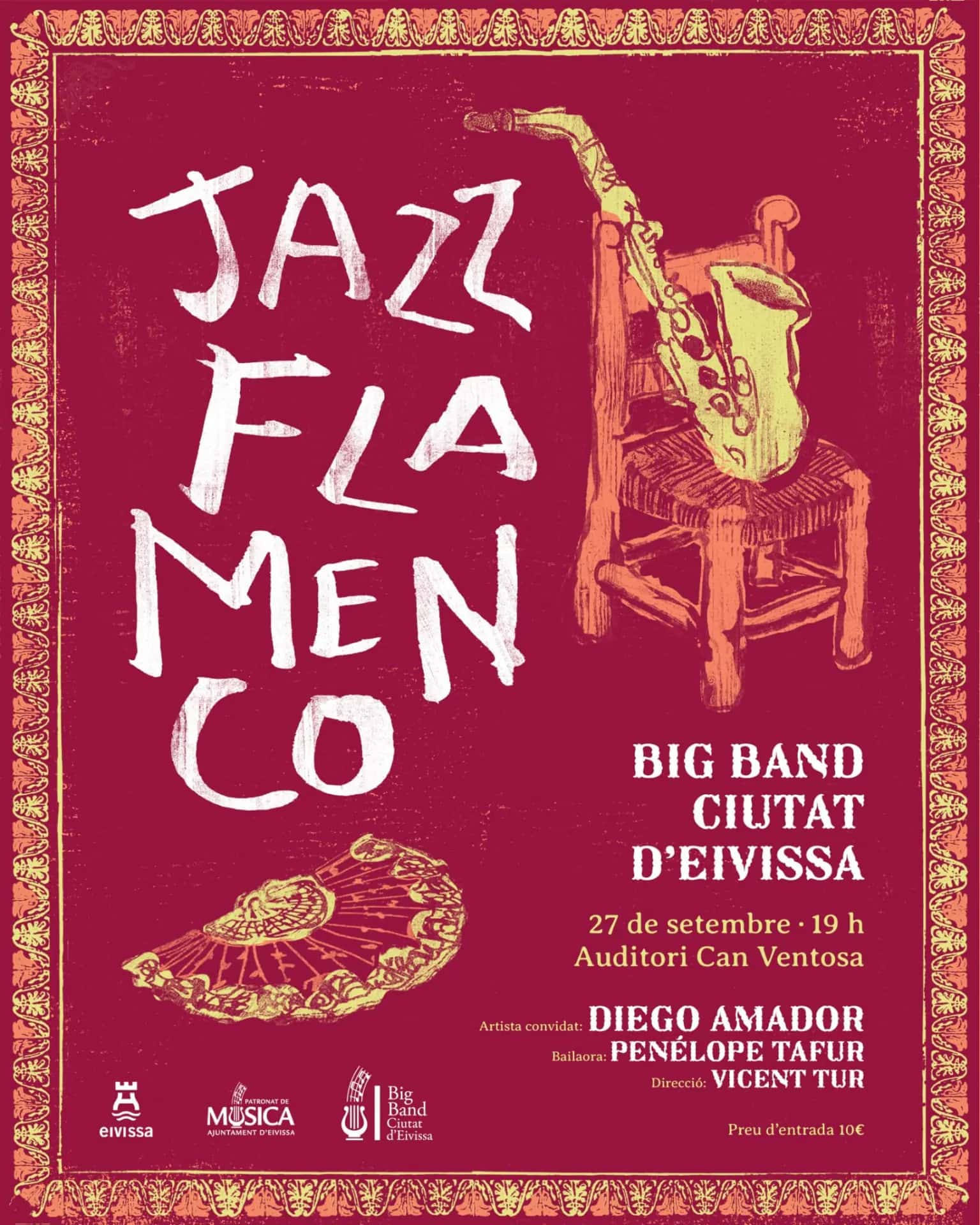 Jazz flamenco en Can Ventosa con la Big Band