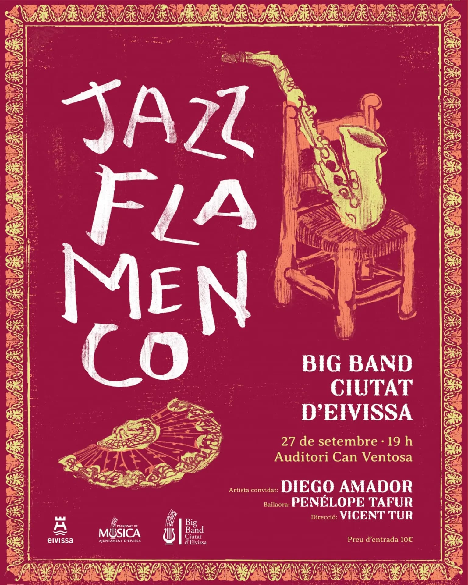 Jazz flamenco en Can Ventosa con la Big Band
