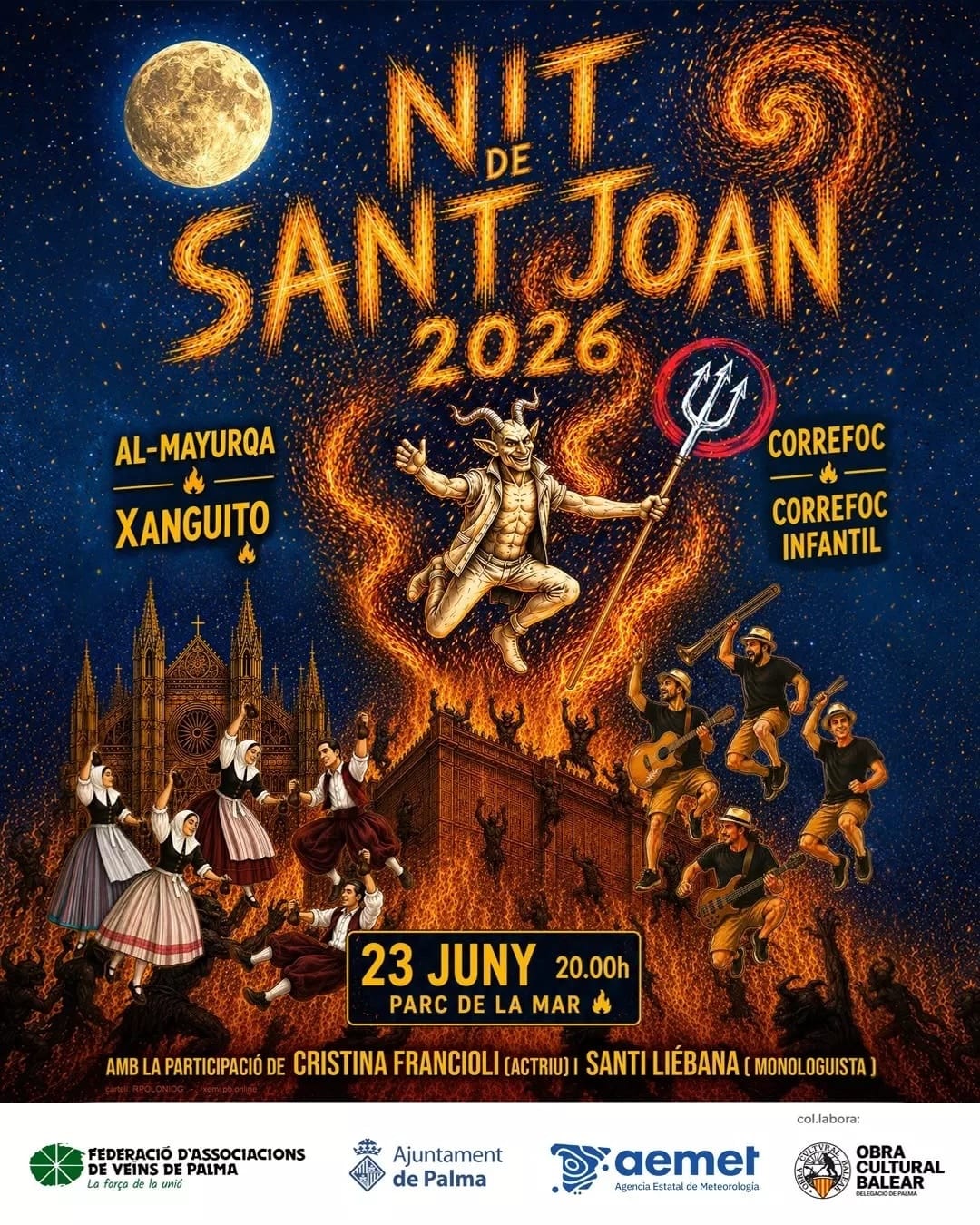 Guía para vivir la Nit de Sant Joan 2026 en Palma