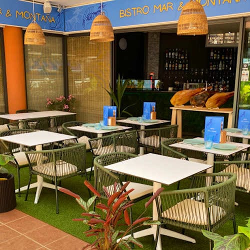 Bistró Mar & Montaña: paellas y tapas en Adeje