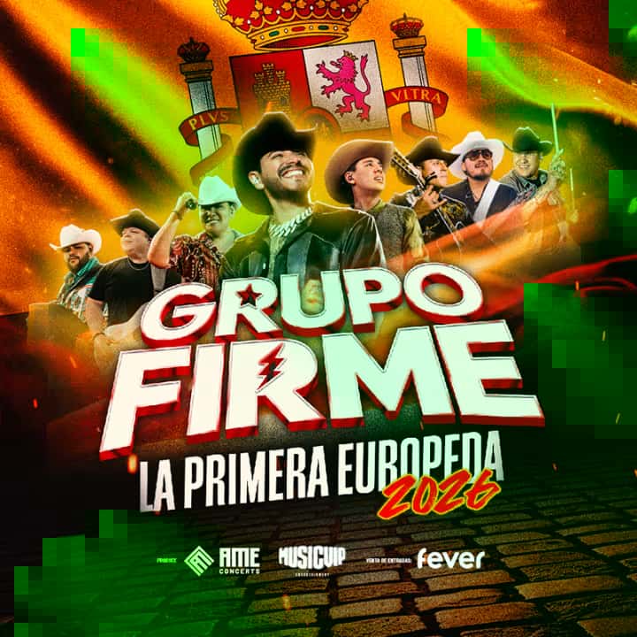 Grupo Firme estrena gira europea en el Roig Arena