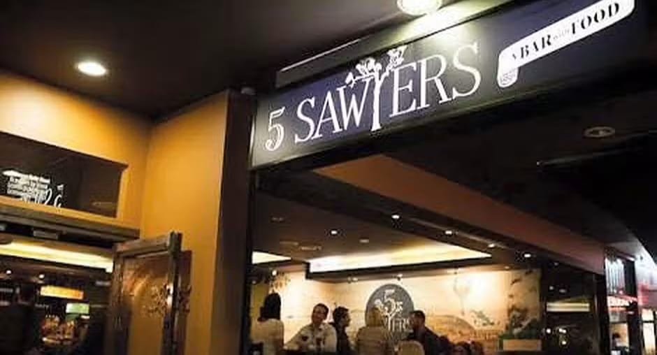 5 Sawyers Newcastle: Drinks, Dining and Live Events