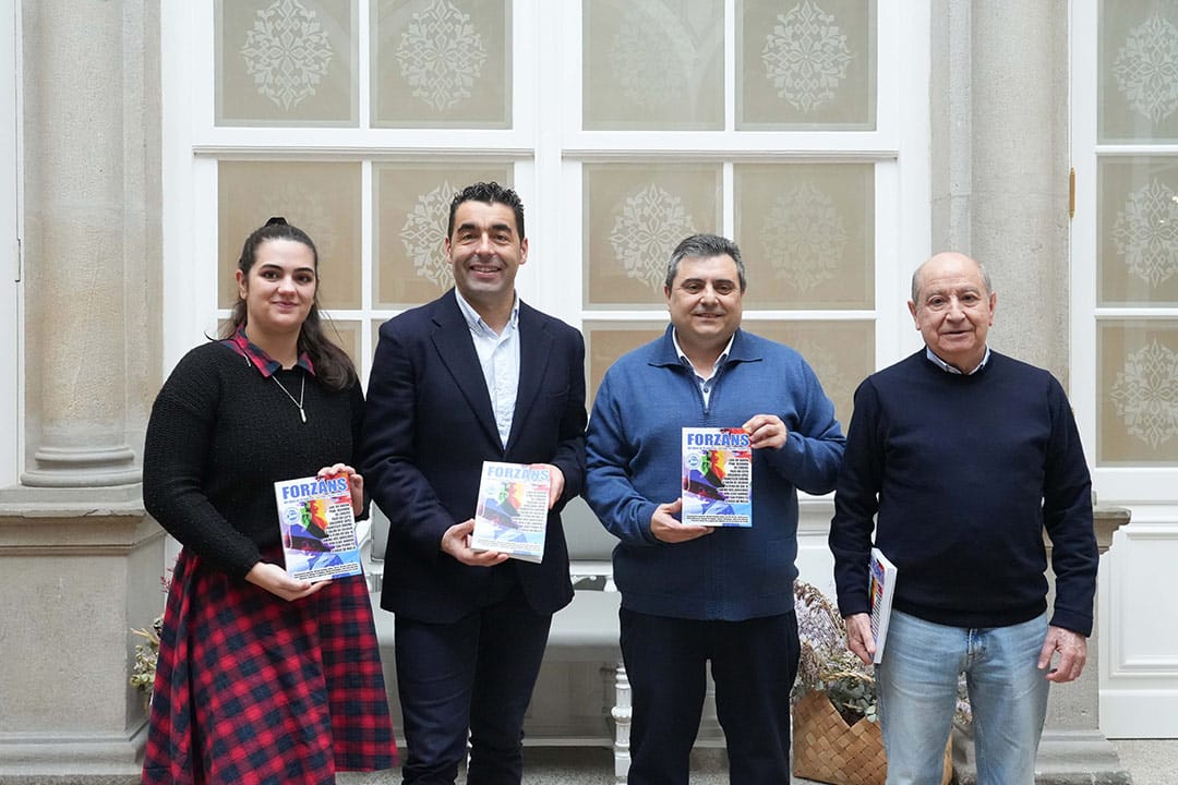 Presentaci贸n del libro 'Forz谩ns: historias de petr贸glifos, castros, pazos e afouteza'