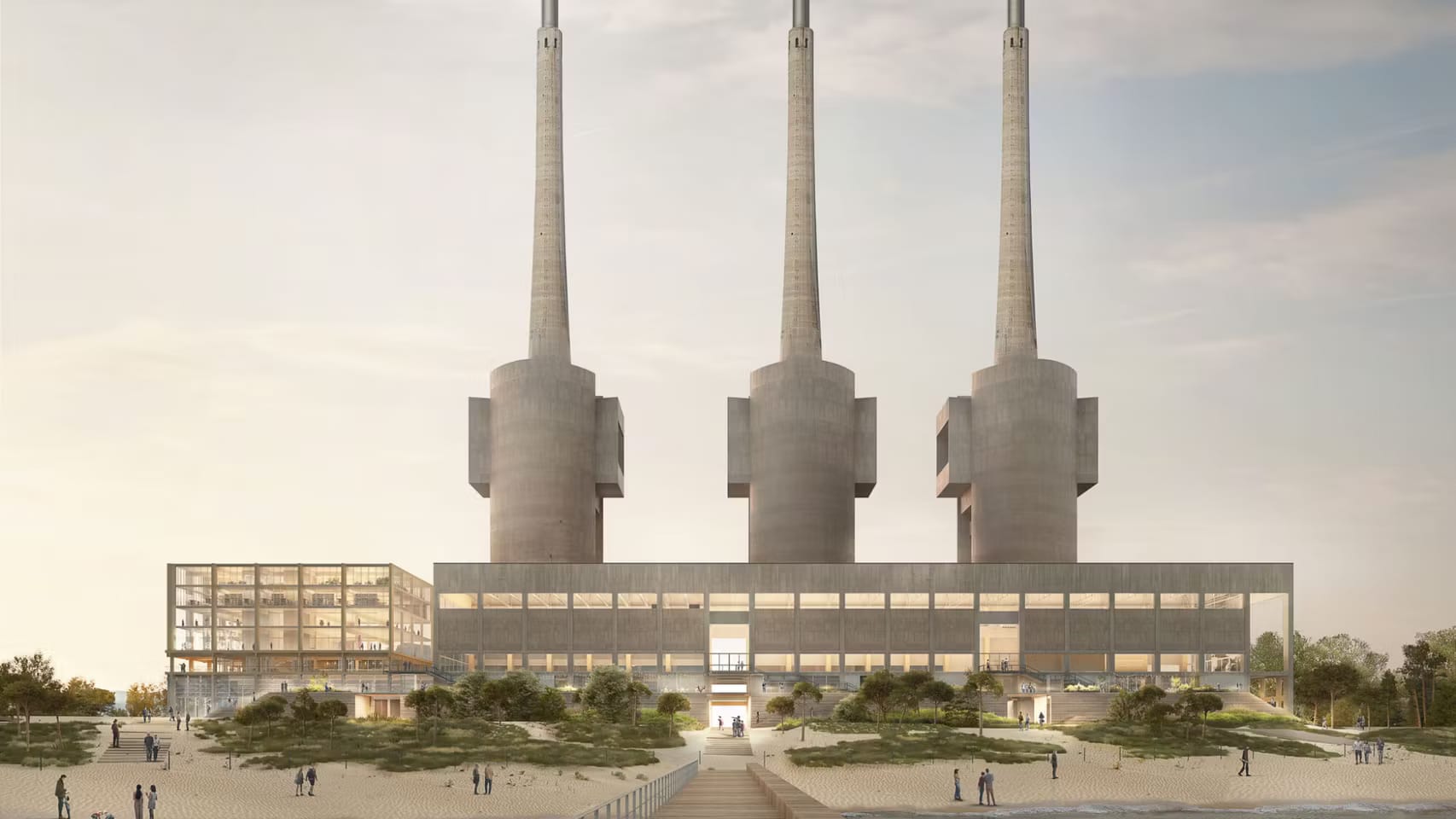 Catalunya Media City: las Tres Chimeneas cambian de uso
