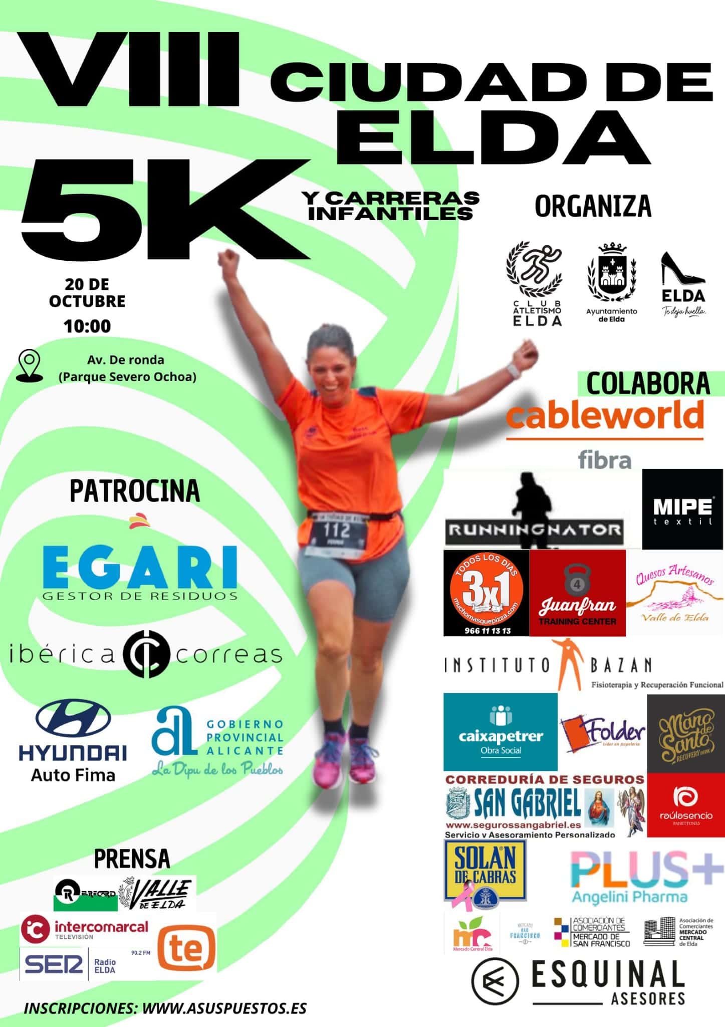 5K Ciudad de Elda: inscripciones abiertas para octubre
