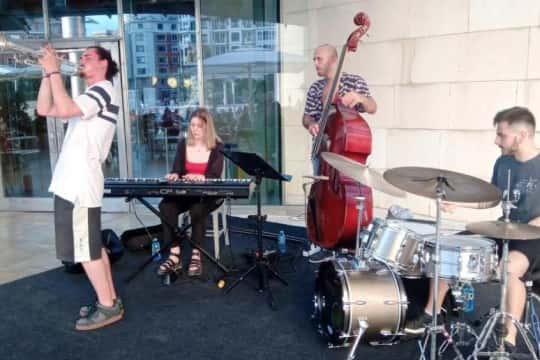 Concierto. Art & Music. Nico Andino quartet
