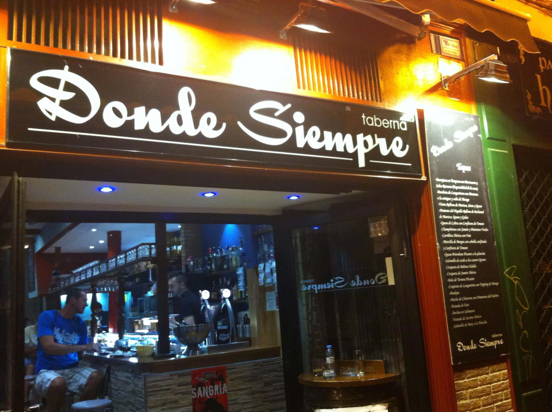 Tapeo aragonés en Donde Siempre en El Tubo