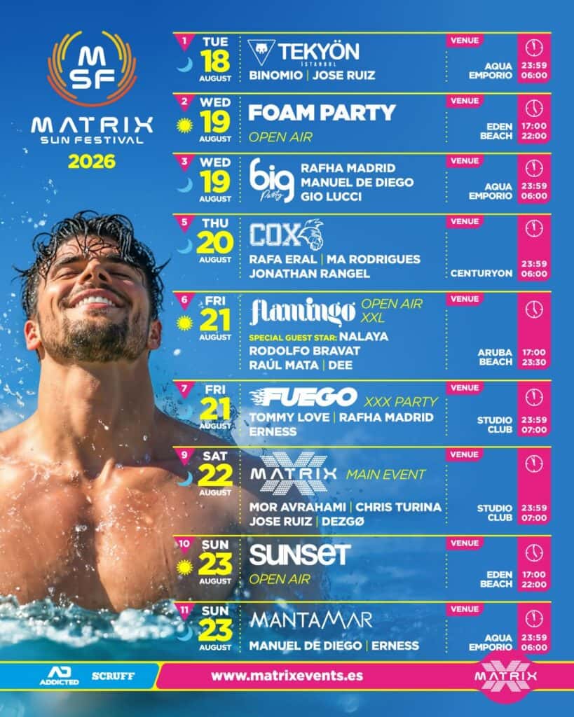 Matrix Sun festival Pre-party