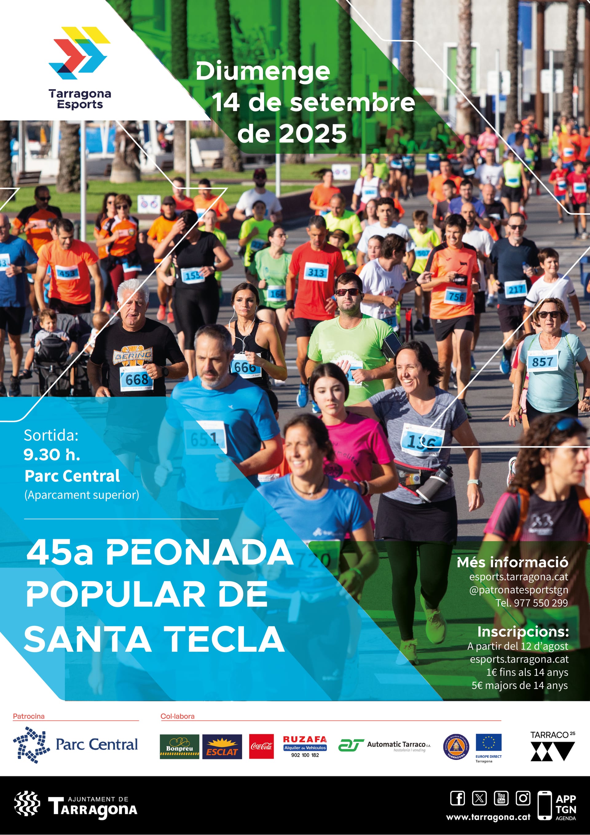 La Peonada de Santa Tecla: deporte en familia