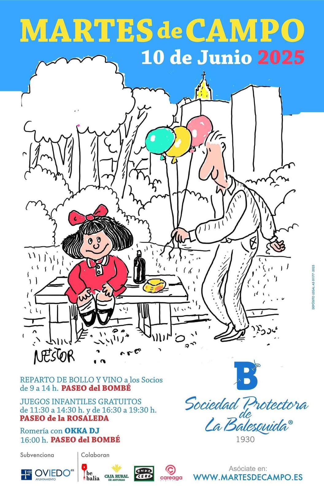 Guía del Martes de Campo 2026 en Oviedo