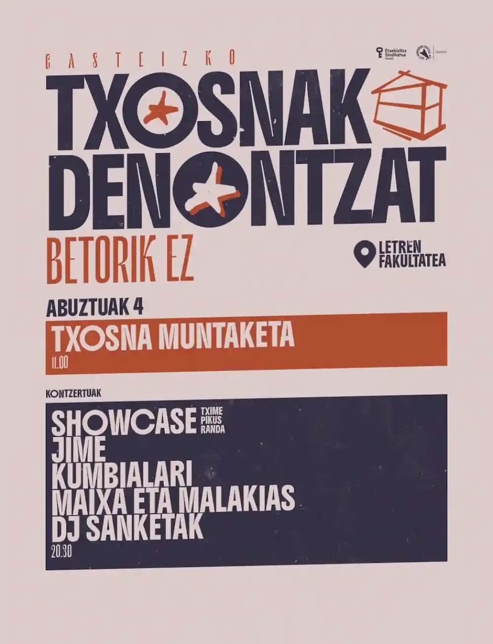 Txosnak Denontzat