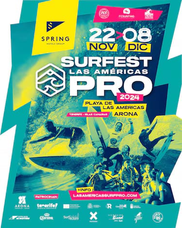 Spring Surfest: el surf profesional vuelve a Arona
