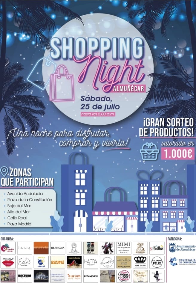 Shopping Night de Almuñécar: compras y premios
