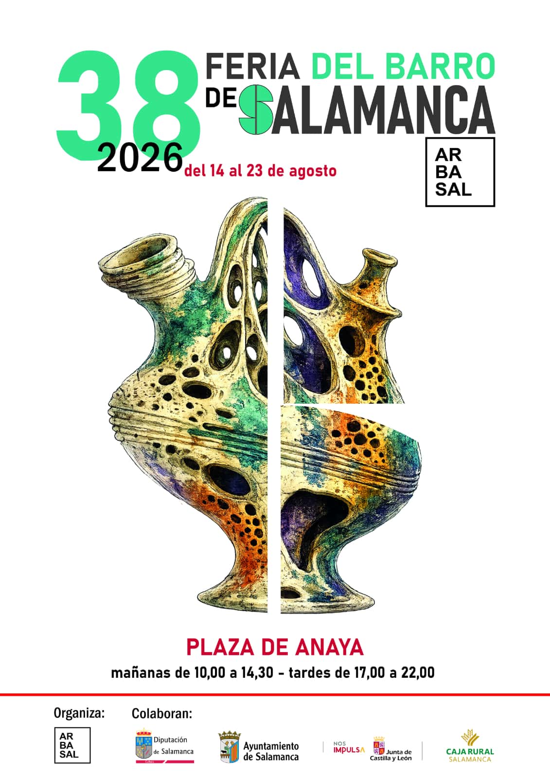 La Feria del Barro ocupa la plaza de Anaya hasta el día 23