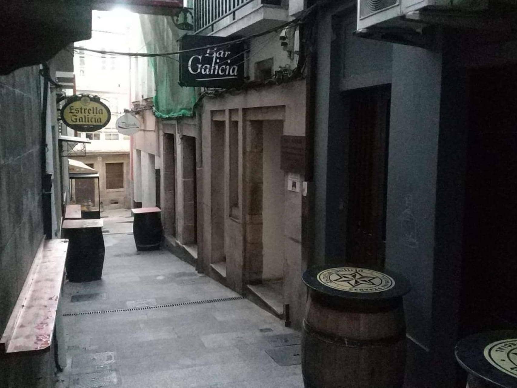 La tortilla del Bar Galicia en Betanzos