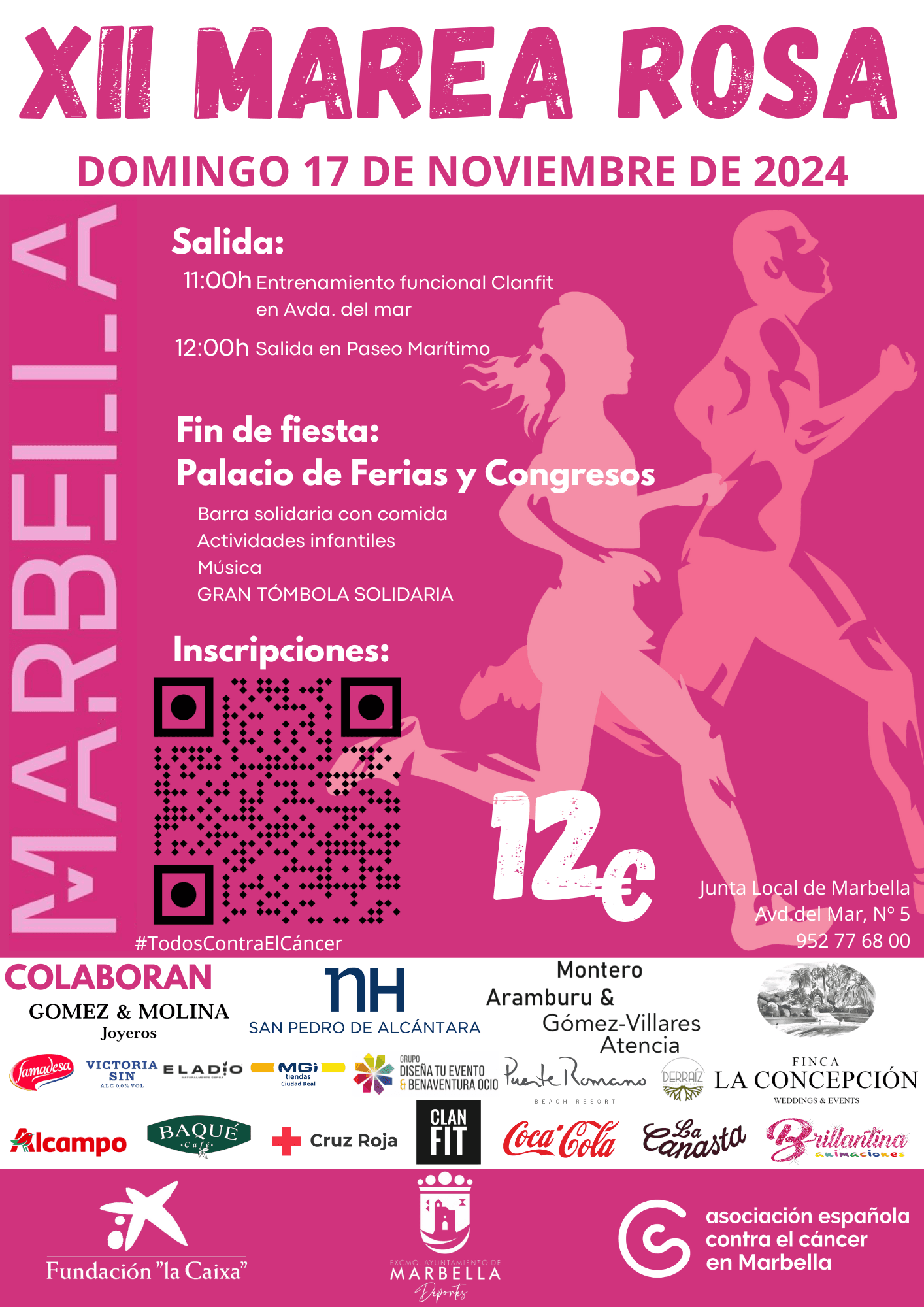 Marea Rosa contra el cáncer de mama: 4 de octubre