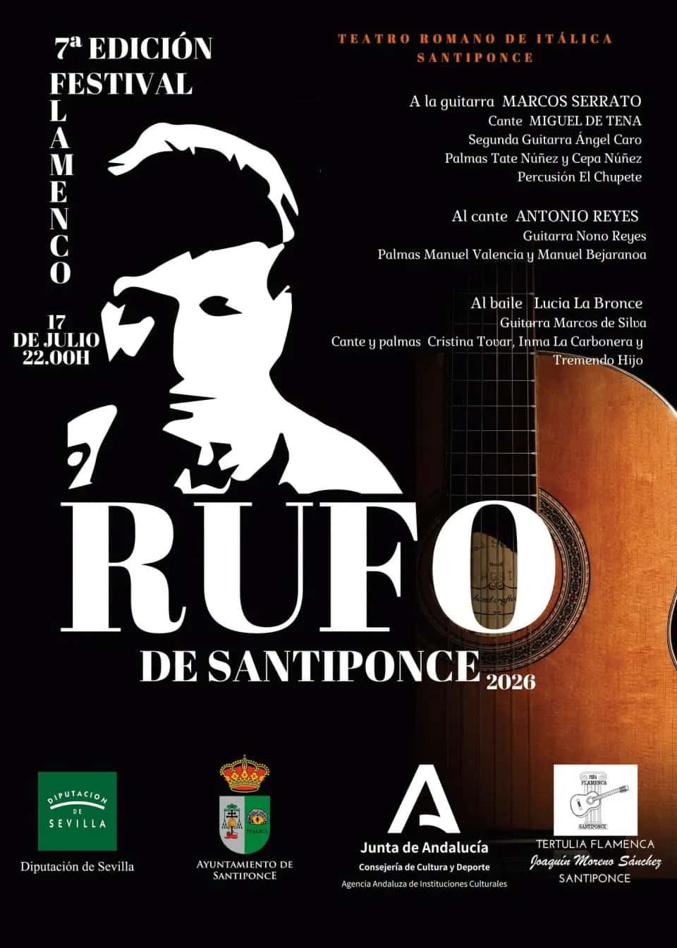 El Festival Flamenco Rufo en el Teatro Romano de Itálica