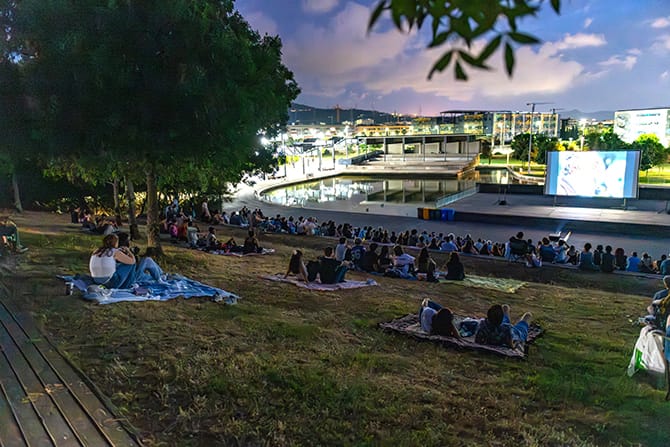 Cine al aire libre y planes de verano en L'Hospitalet