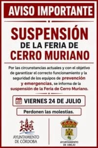 La Feria de Cerro Muriano reanuda sus fiestas este sábado