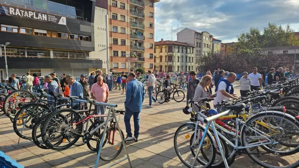 Mercado de bicis de segunda mano en Barakaldo