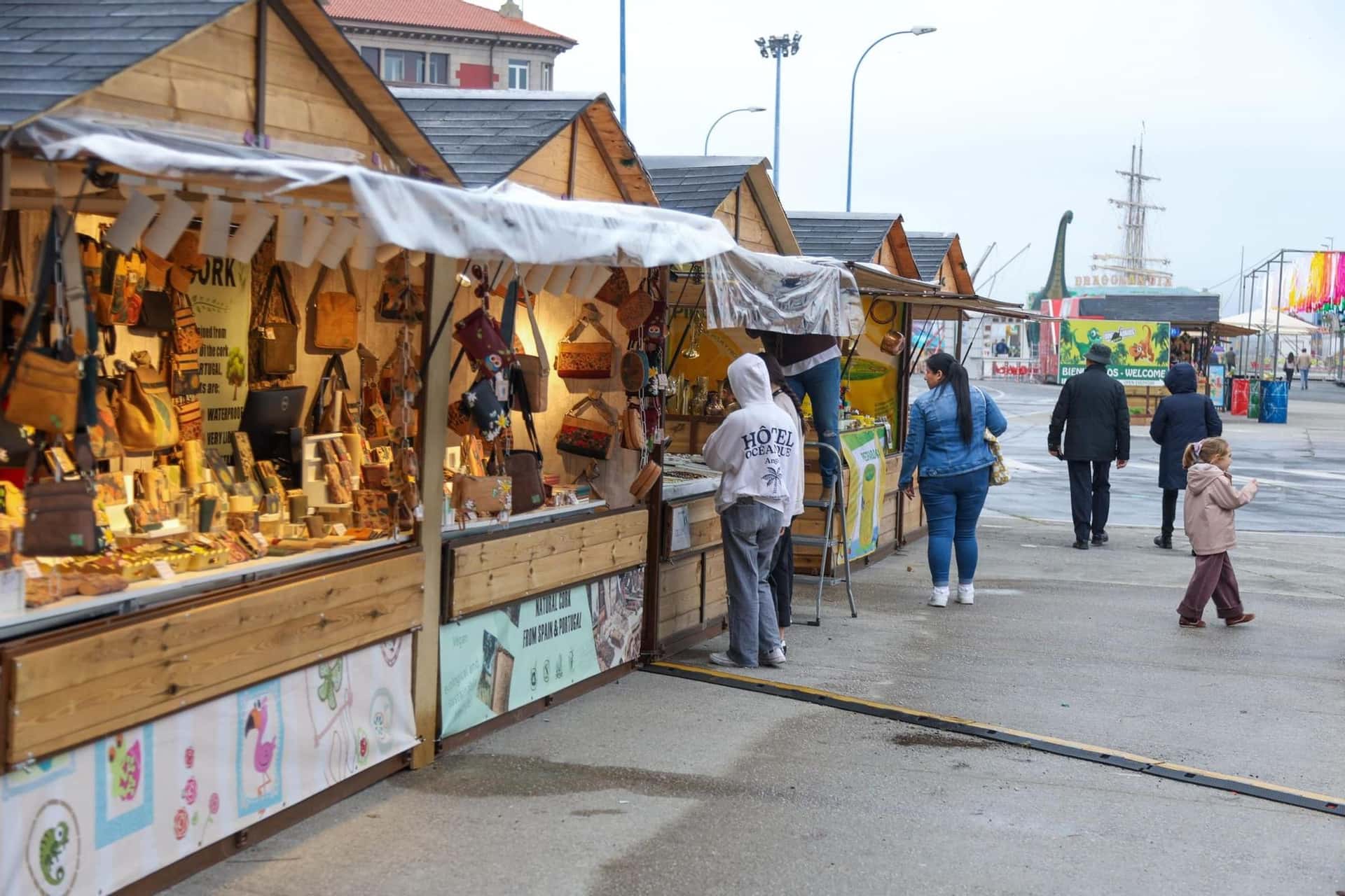 Guía de Porto Feira y Burger Fest en A Coruña