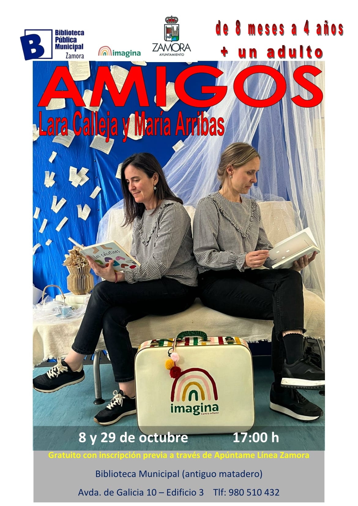 Amigos: Sesión de cuentacuentos infantil