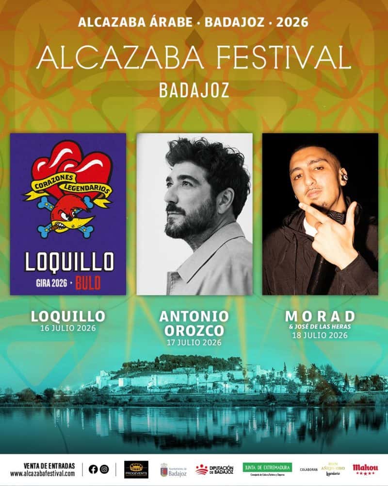 Música en directo este fin de semana en la Alcazaba
