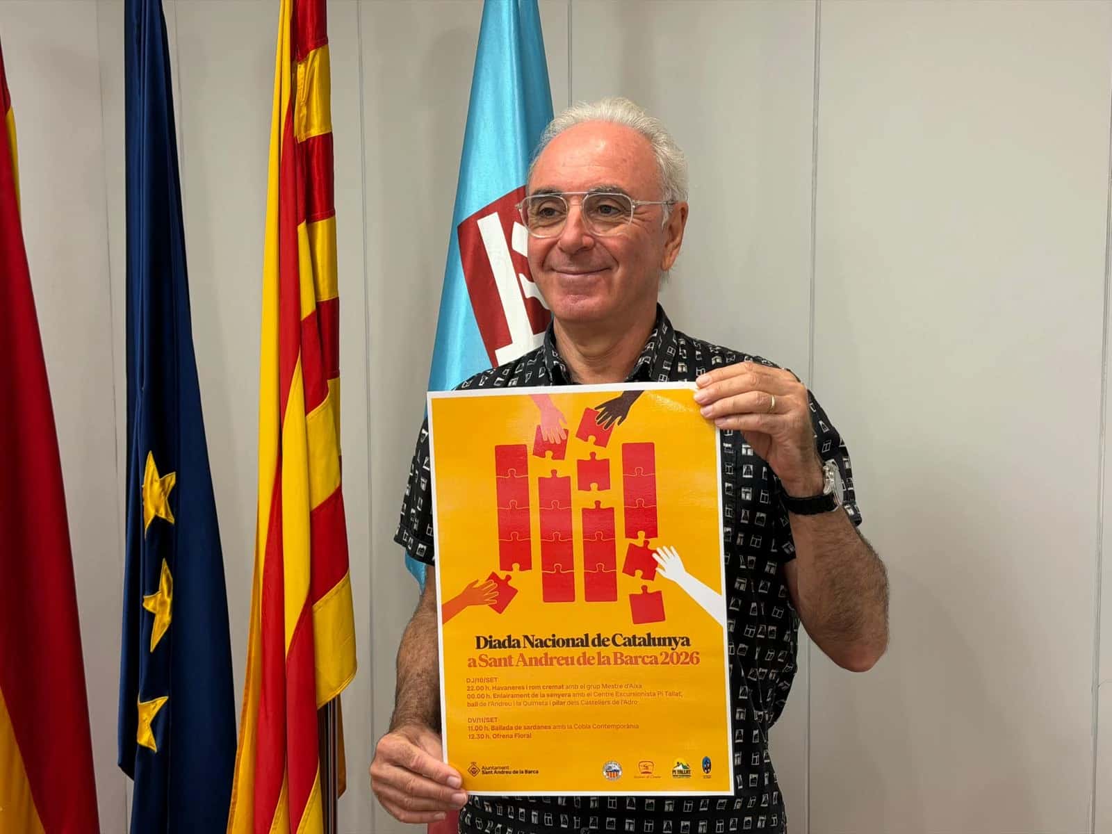 Diada en Sant Andreu de la Barca: habaneras y sardanas