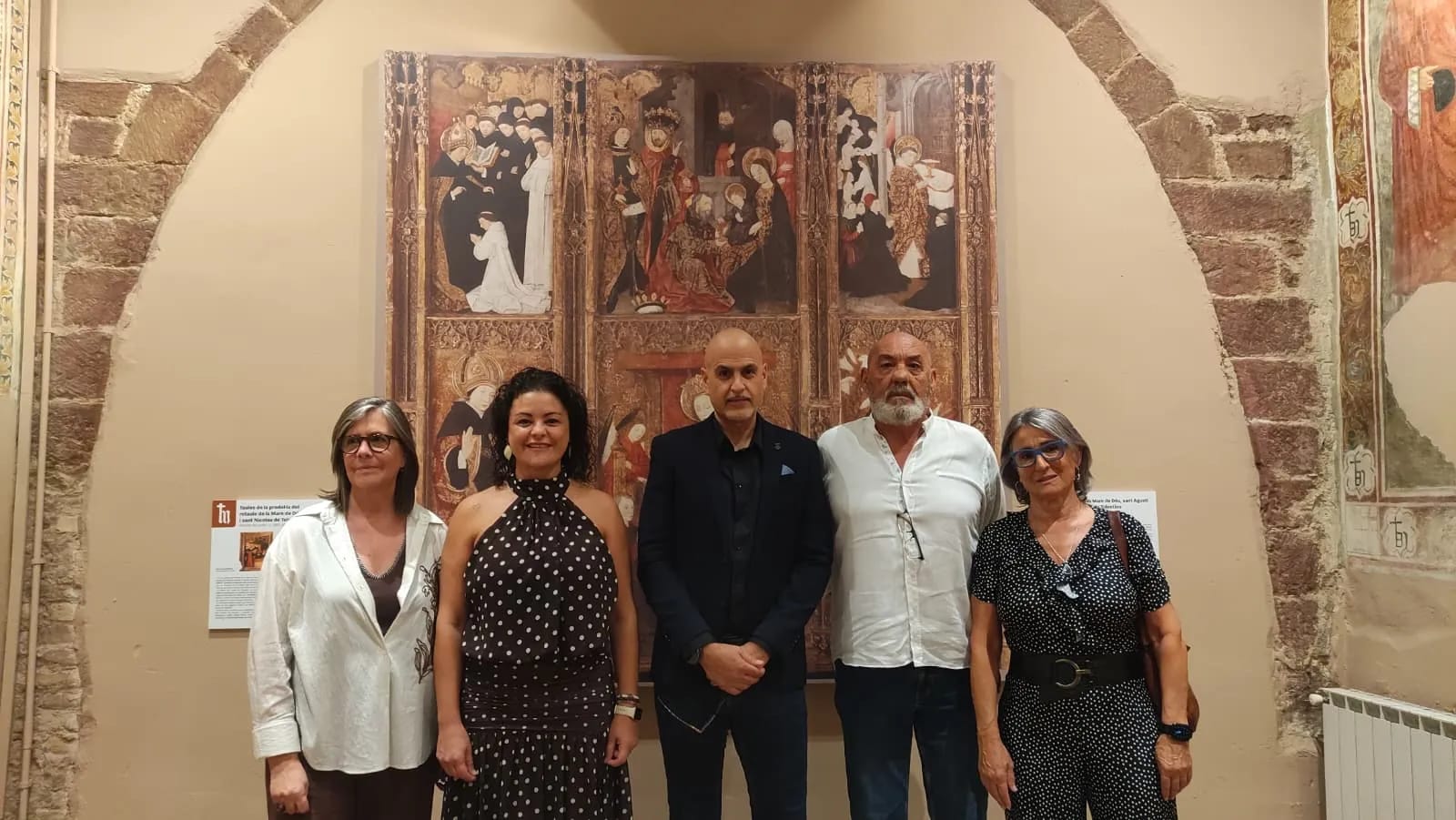El retablo de Miralles vuelve a su antiguo convento