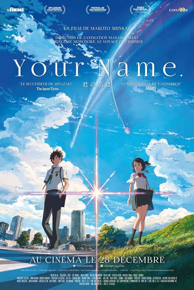 Cine en V.O.S.E. Your Name (10° Aniversario)