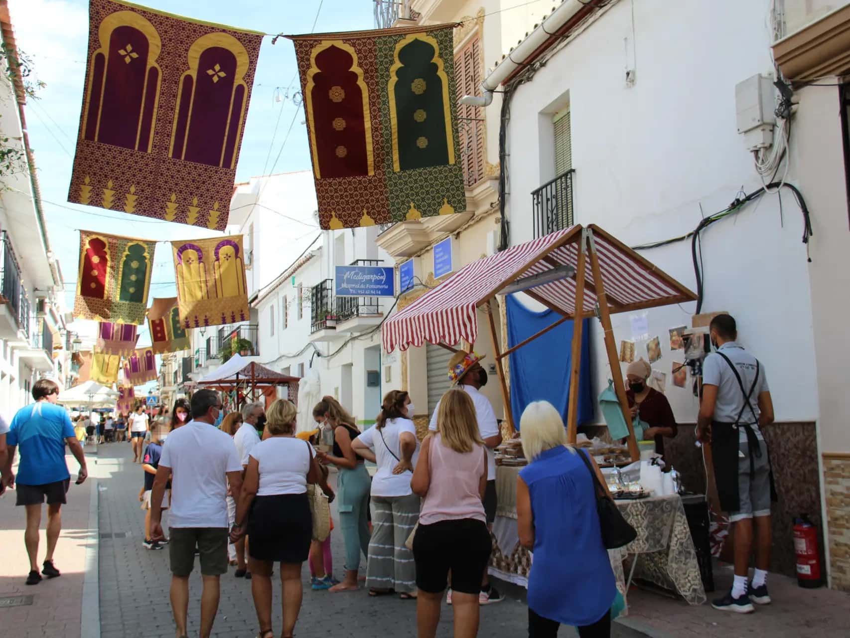 El mercado medieval que transforma la costa de Sabinillas
