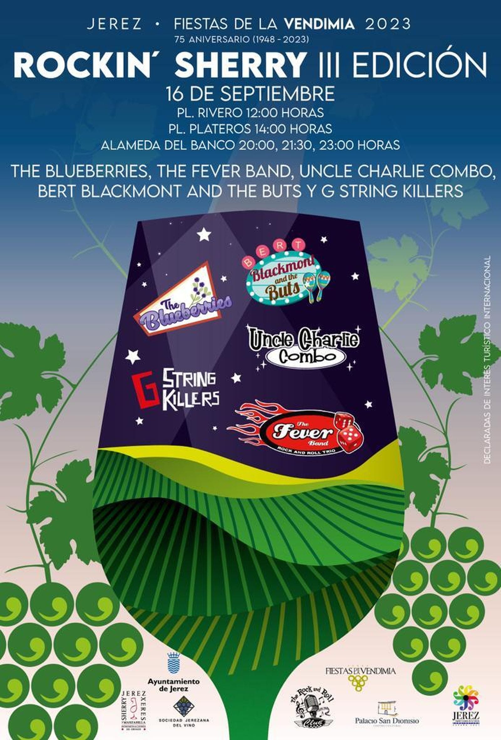 Rockin' Sherry: bandas internacionales y entrada gratis