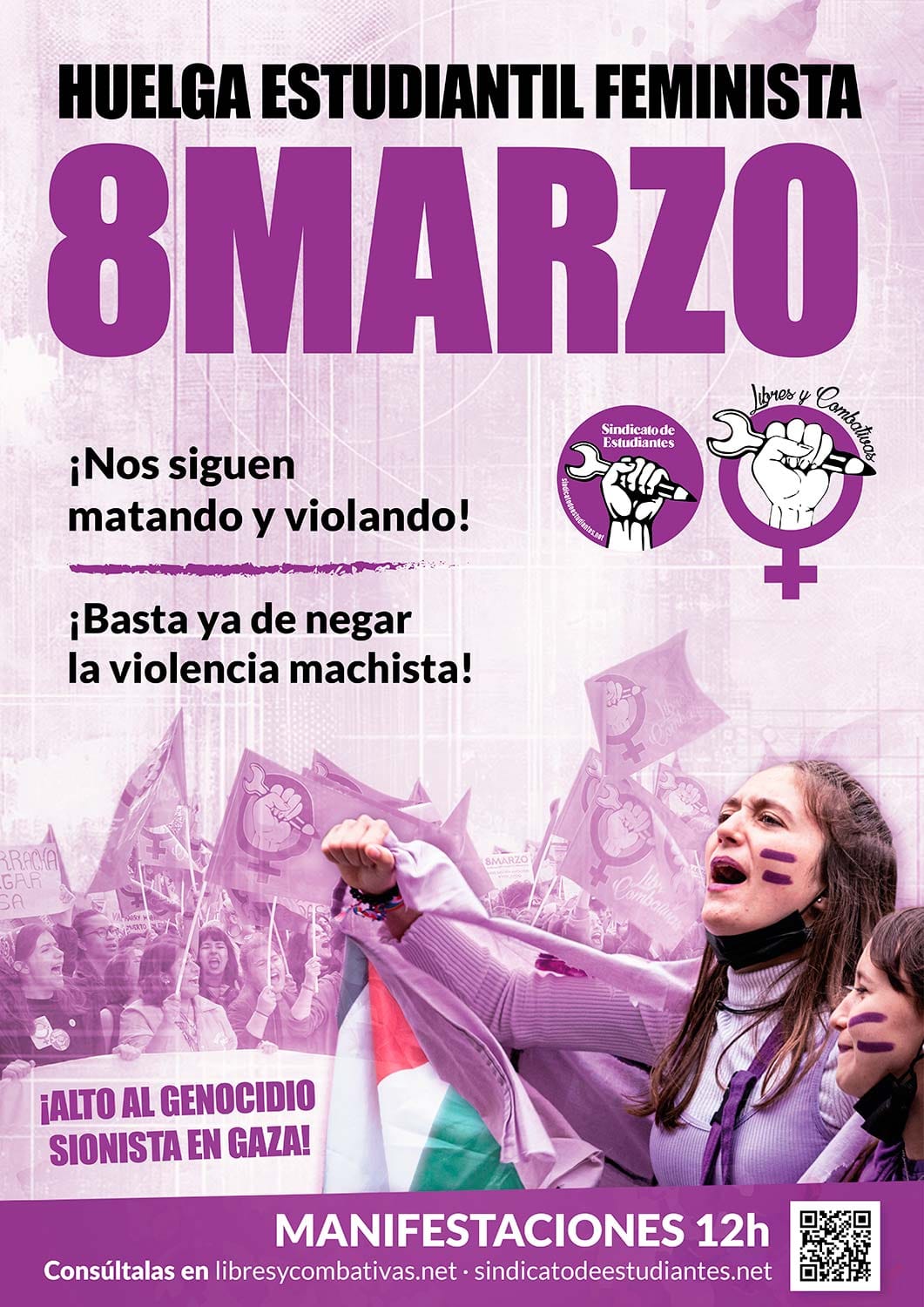 Manifestación Huelga Estudiantil Feminista