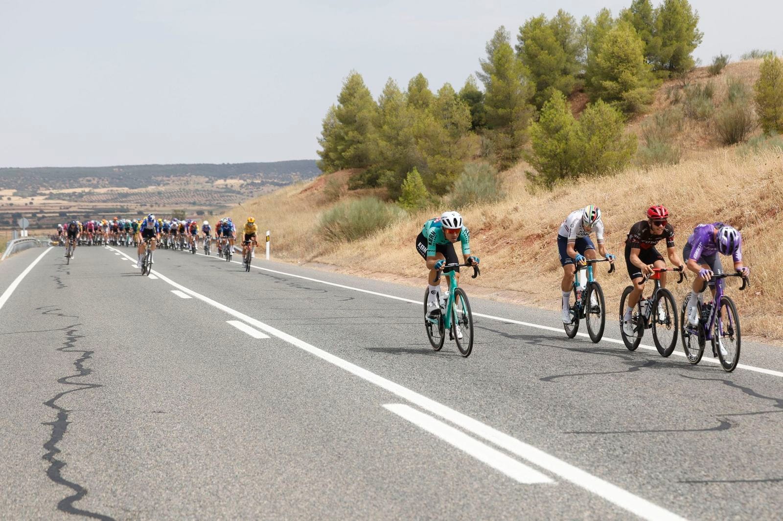 La Vuelta en Almería: Vera, Calar Alto y cortes