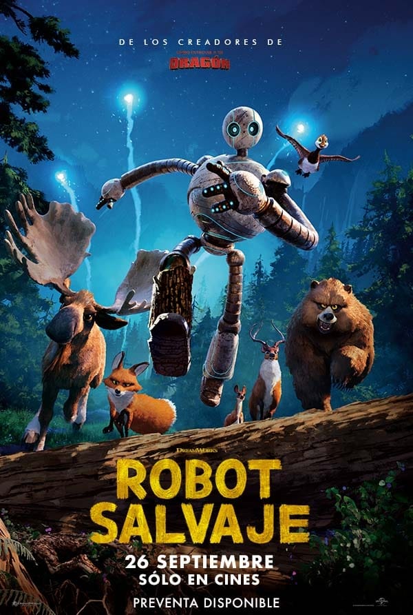 Verano de Cine 2026: Robot Salvaje