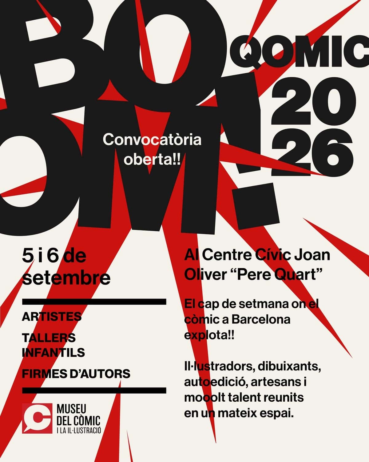 Qomic Boom 2026: el cierre del festival del cómic