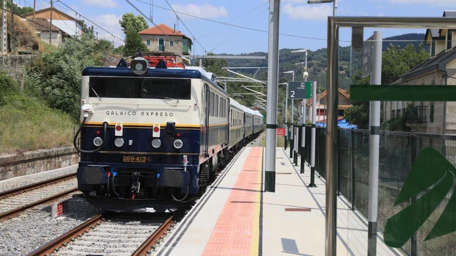 El Galaico Expreso: el nuevo tren vintage de la Ribeira Sacra