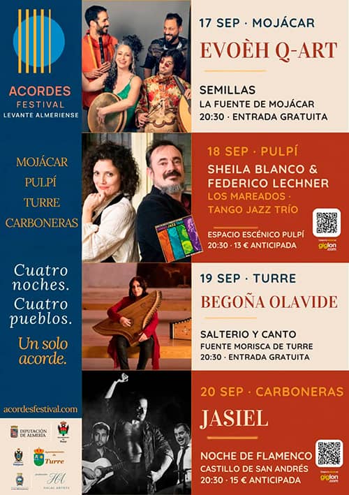 ACORDES 2026: música y patrimonio en el Levante