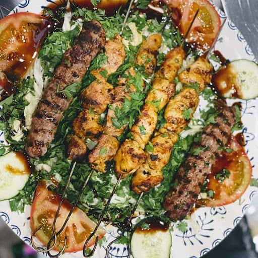 Comida sirio-libanesa casera en el Albaicín