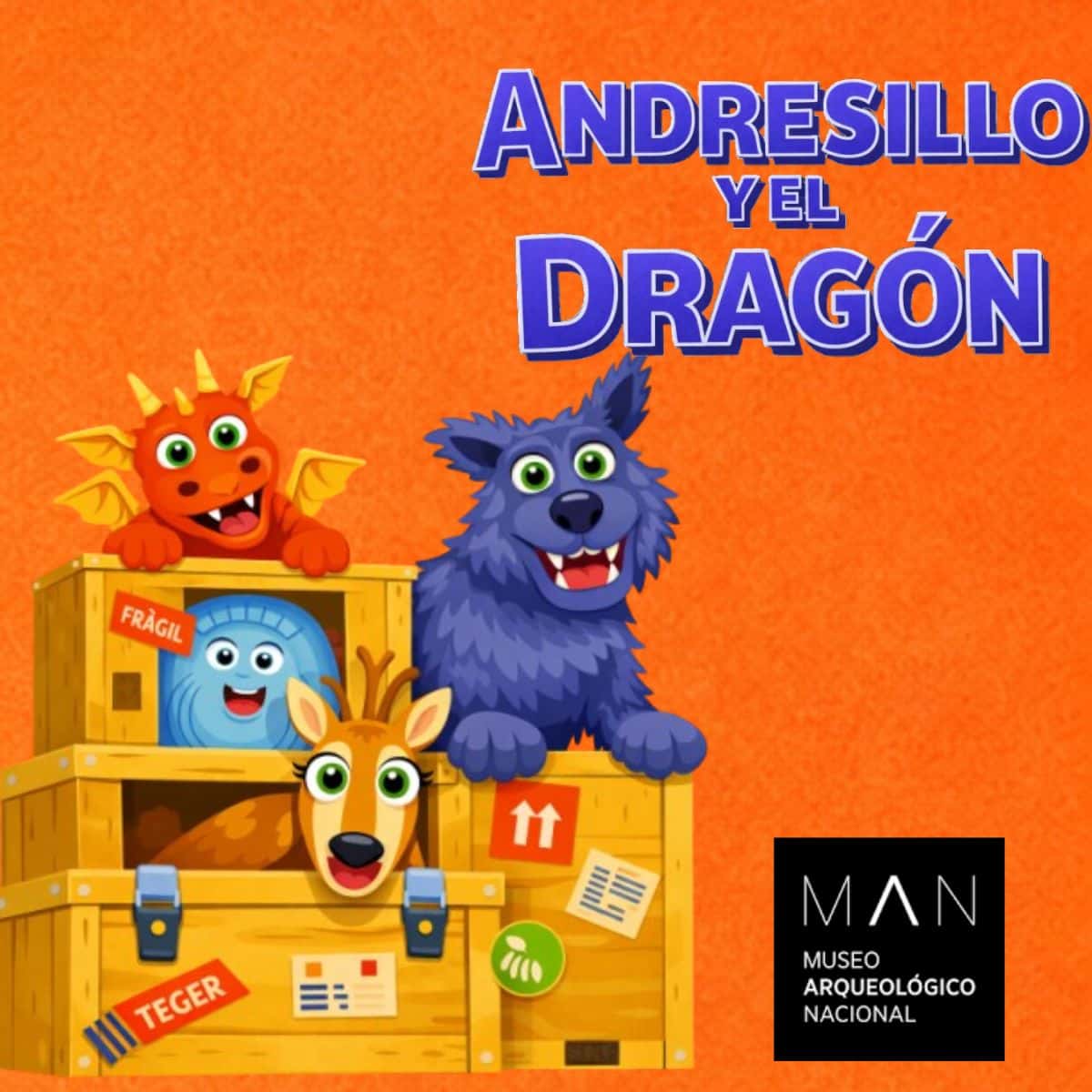 Andresillo y el dragón. Aventuras en el Arqueológico