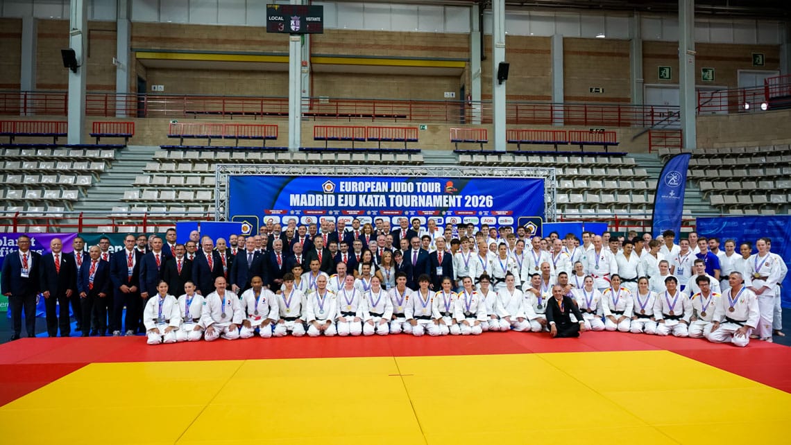 El judo de formas reunió a más de cien europeos