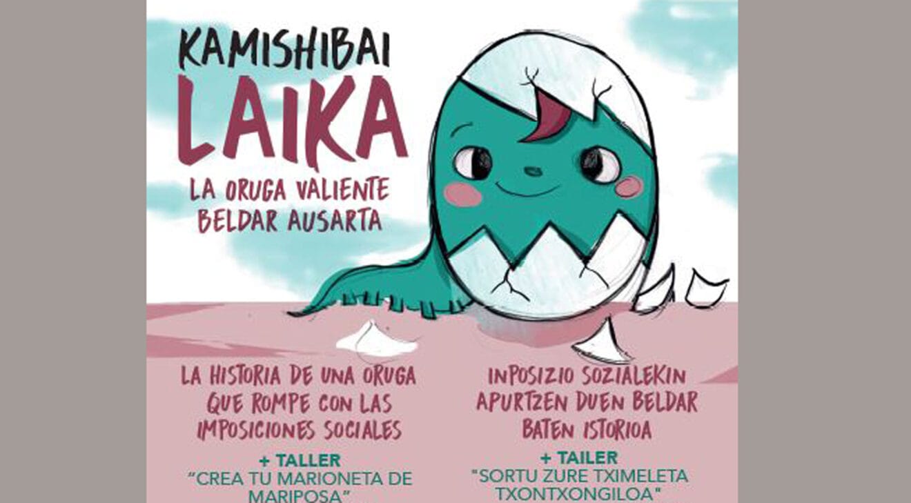 Cuentacuentos y taller infantil - Laika la oruga valiente