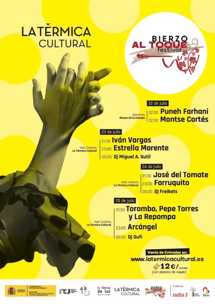 Bierzo al Toque 2026: Estrella Morente y Farruquito en Ponferrada