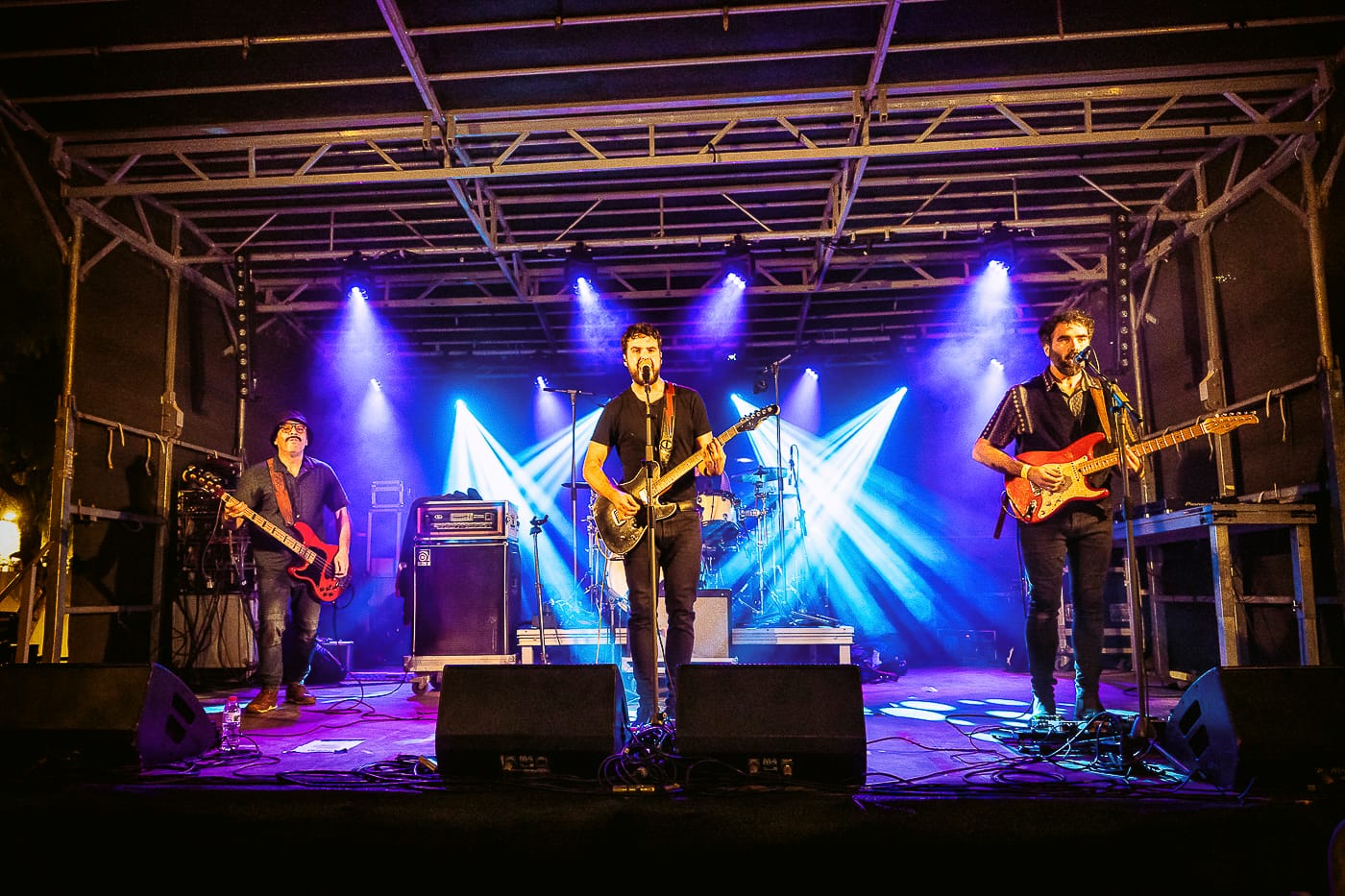 Actuación del grupo Flamingos