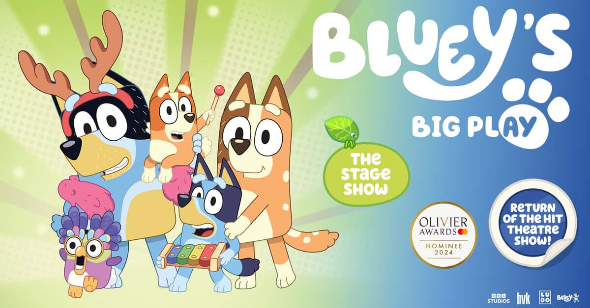 Bluey's Big Play lands at the Pavilion next week