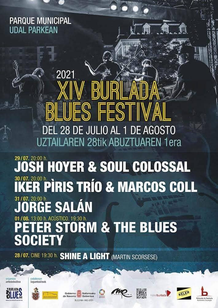 Las Jirafas abren el Burlada Blues Festival 2026